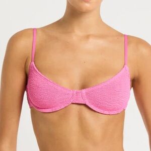 NWT!!! Bondeye Gracie Balconette Candy Pink